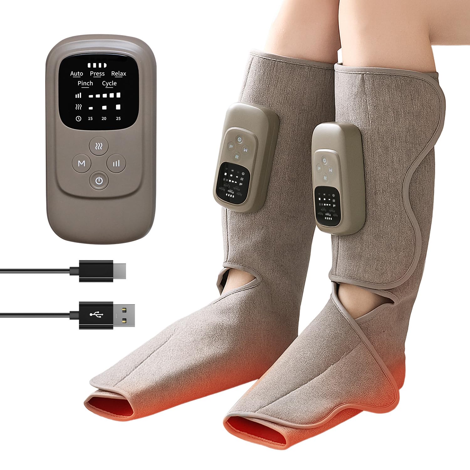 Amazon | 【フットケア 2個セット】HuBDIC コードレス 空気圧 足